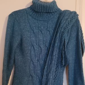 Sweater with Matching Scarf